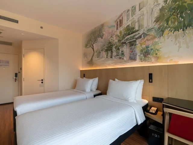 غرفة ديلوكس بسريرين منفصلين، Ibis Singapore on Bencoolen 3/8