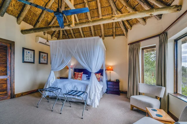 غرفة فاخرة بسرير مزدوج أو سريرين منفصلين، Hitgeheim Country Lodge Eco Reserve 1/6