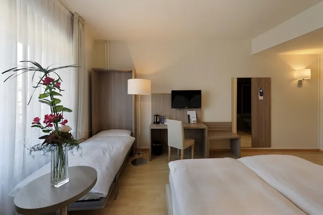 غرفة ثلاثية بثلاثة أسرّة، Hotel De La Rose 5/10