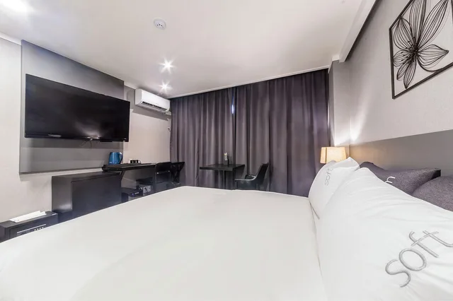 غرفة ديلوكس بسرير كينج، Pyeongtaek Stay Hotel 1/2
