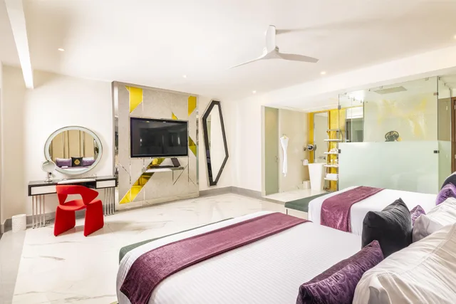 جناح بغرفتي نوم، Hotel Mousai Cancun Adults Only 3/10