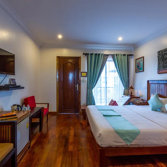 غرفة ديلوكس بسرير مزدوج، Asanak D'angkor Boutique Hotel 9/10