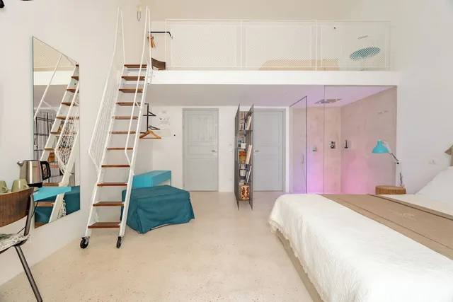 غرفة فاخرة بسرير كوين، Donna Domenica Boutique Suites 10/10