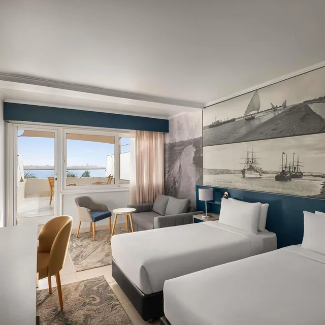 جناح جونيور بإطلالة على البحيرة، Mercure Ismailia Forsan Island Hotel 4/10