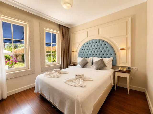 غرفة ديلوكس بسرير كوين، Salbakos Herakleia Boutique Hotel 5/10