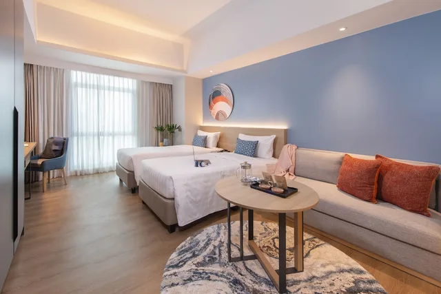 استوديو بريميير كلاسيكي بسريرين منفصلين، Citadines Roces Quezon City 5/7