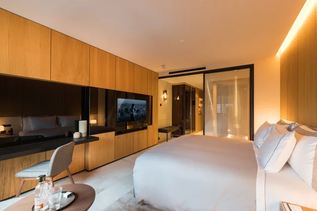غرفة بسريرين منفصلين، Grand Hyatt Barcelona 1/10