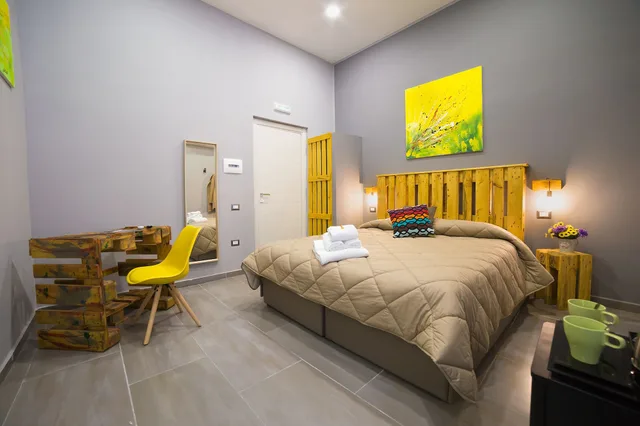 غرفة كلاسيكية بسرير كينج بغرفة نوم واحدة، B&B Le 4 Stagioni Dante's Suites 3/10