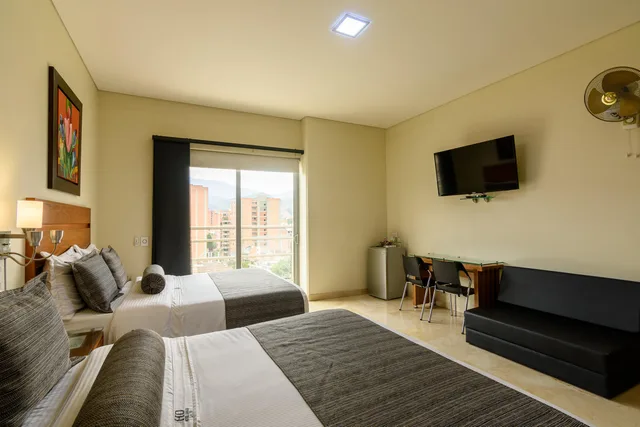غرفة سوبيريور بسريرين منفصلين بإطلالة، Dorado La 70 Hotel 7/7
