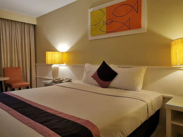 غرفة سوبيريور بسريرين منفصلين بإطلالة على المدينة، Tongtara Riverview Hotel 3/10