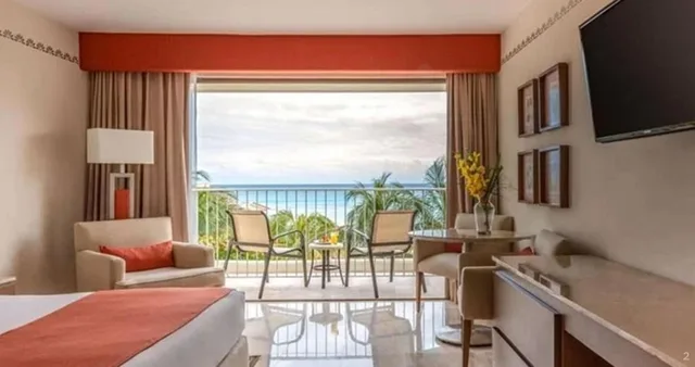 غرفة ديلوكس بإطلالة على البحر، Grand Park Royal Cancun All Inclusive 6/9