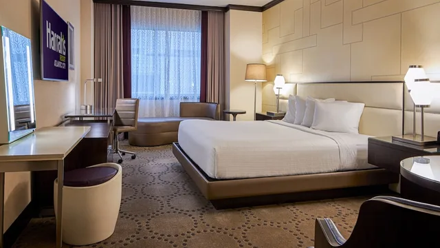Coastal, Tower, Luxury, King Bed، Harrahs Resort Atlantic City - A Caesars Rewards Destination 1/4