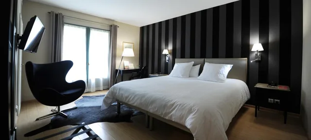 غرفة قياسية بسرير مزدوج، Hotel Villa Navarre 2/2