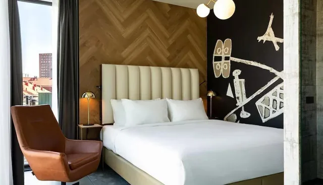 غرفة كومفورت بسرير كينج، Fletcher Boutique Hotel Slaak-Rotterdam 3/5