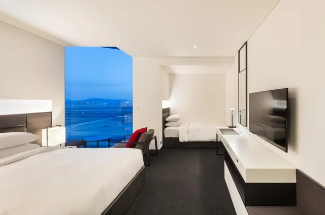 Deluxe, Twin Beds, Airport View، Hotel Ora Incheon 3/4