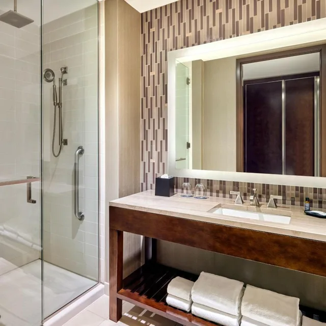 غرفة ديلوكس بسرير كينج بإطلالة على المدينة، Westin Phoenix Downtown 4/5