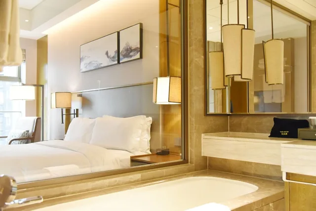 غرفة أساسية مفردة بسرير كينج، Doubletree By Hilton Hotel Shiyan 10/10