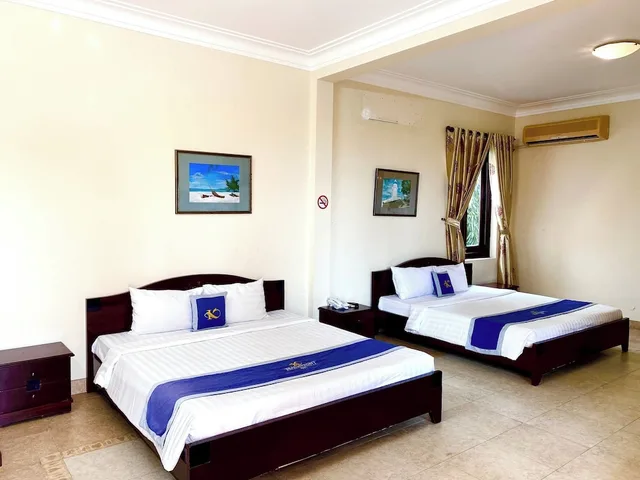غرفة ديلوكس بسريرين منفصلين، Beachfront Hotel 1/1