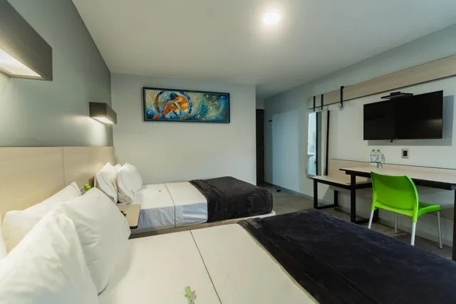 غرفة بسريرين منفصلين، Hotel Expo Inn 8/10