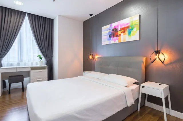 شقة بسريرين كوين بغرفتي نوم، Summer Suites KLCC Apartments 4/10