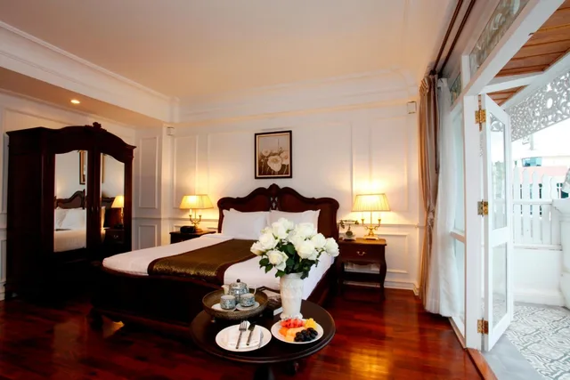 غرفة بريميير بسرير مزدوج أو سريرين منفصلين، Dhavara Boutique Hotel 2/2