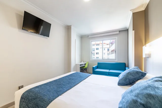 غرفة سوبيريور عائلية بسرير مزدوج أو سريرين منفصلين، Hotel Atlantico 1/3