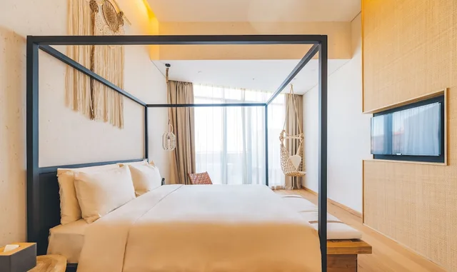 غرفة عائلية بسريرين منفصلين، Atour Hotel (Dalian Zhongshan Square Metro Station) 2/2