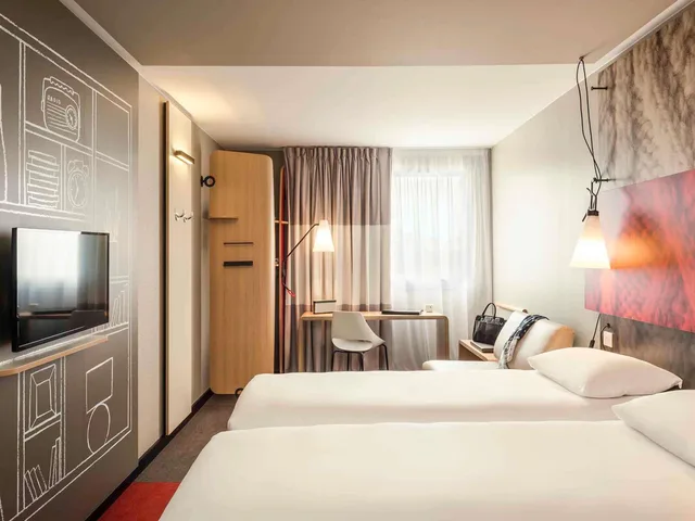 غرفة قياسية بسريرين منفصلين، Ibis Troyes Centre 1/5