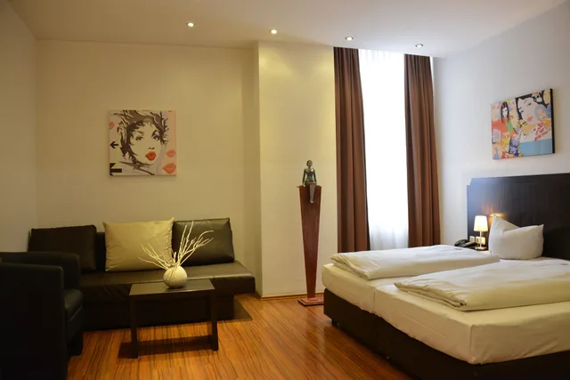 غرفة كومفورت بسريرين منفصلين، Arthotel Munich 2/10