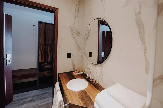 غرفة تنفيذية بسريرين منفصلين، La Urumpta Hotel by AKEN Mind 6/6
