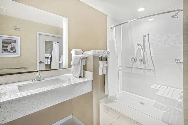 غرفة بسرير كينج لذوي الإعاقة، Fairfield Inn And Suites Van Canton Area 3/3