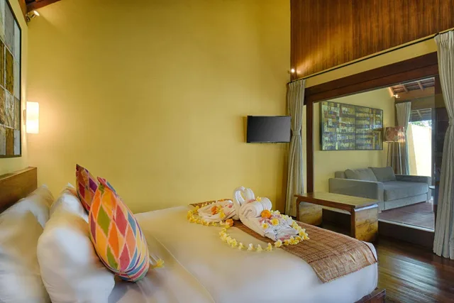 فيلا فاخرة بغرفة نوم واحدة بمسبح خاص، Samkhya Villas 1/2