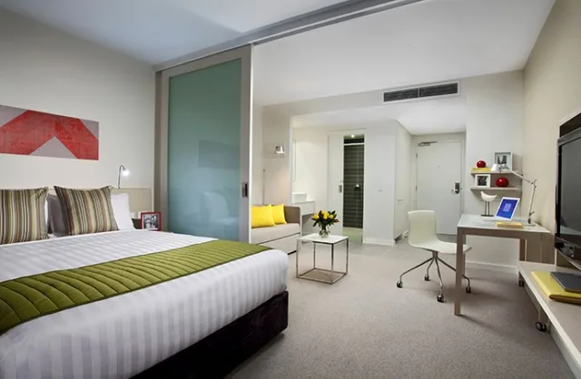 Studio, Accessible, Citadines on Bourke Melbourne 1/2