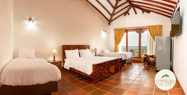 غرفة قياسية رباعية، Hotel Campestre Cordillera de Los Andes 6/8
