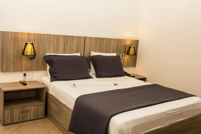 غرفة قياسية بسرير مزدوج بإطلالة على الحديقة، Hotel Il Nuraghe 4/7