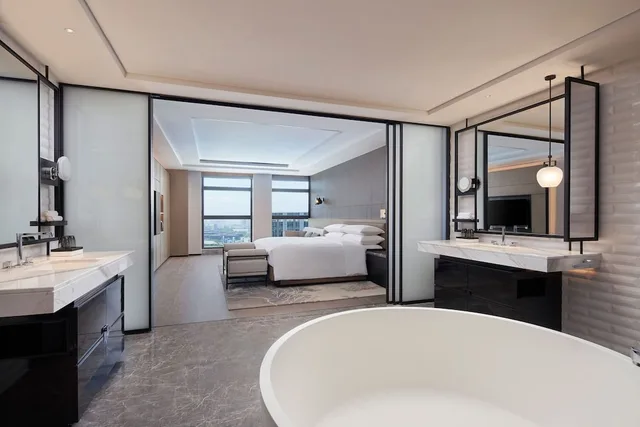 غرفة كلوب بسريرين منفصلين بإطلالة على الحديقة، Sheraton Xi'an South 10/10