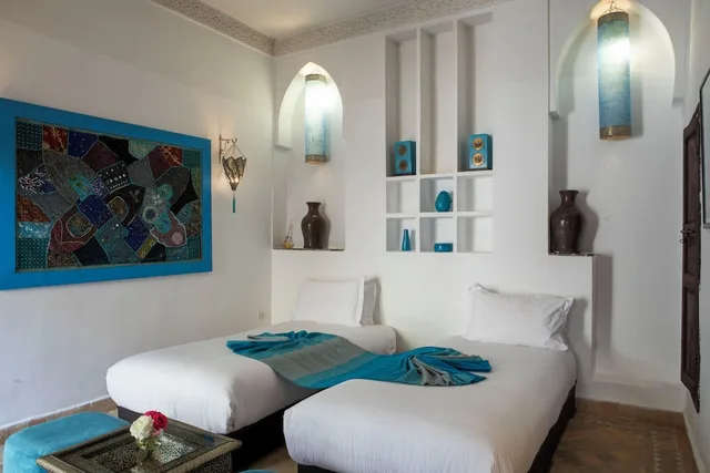 غرفة سوبيريور بسريرين منفصلين، Riad Pachavana 3/10
