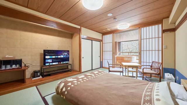 Deluxe, Double Bed, Mountain View, Outdoor Bath، Nikko Garden Hotel 1/1