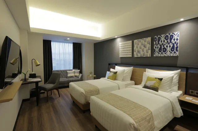 غرفة ديلوكس بسريرين منفصلين، Muraya Hotel Aceh 2/4