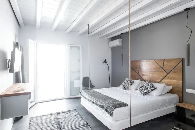 جناح غراند بسريرين منفصلين وسرير كوين بغرفتي نوم مع أريكة بجاكوزي، Mykonos Residence Villas & Suites 1/5