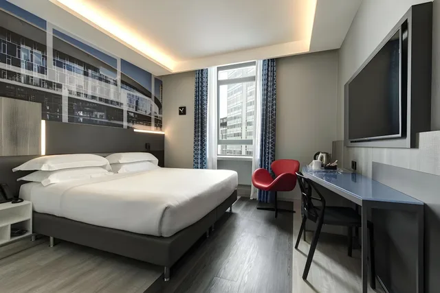 غرفة كلاسيكية مفردة بسرير مزدوج، iQ Hotel Milano 1/1