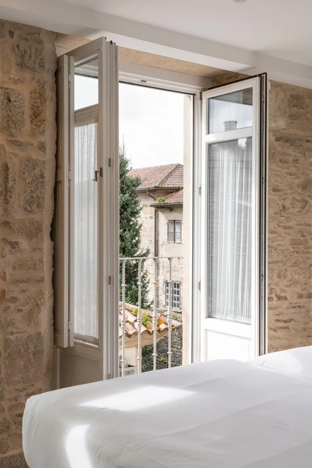 غرفة ديلوكس بسرير مزدوج، Hotel Praza Quintana 4/9