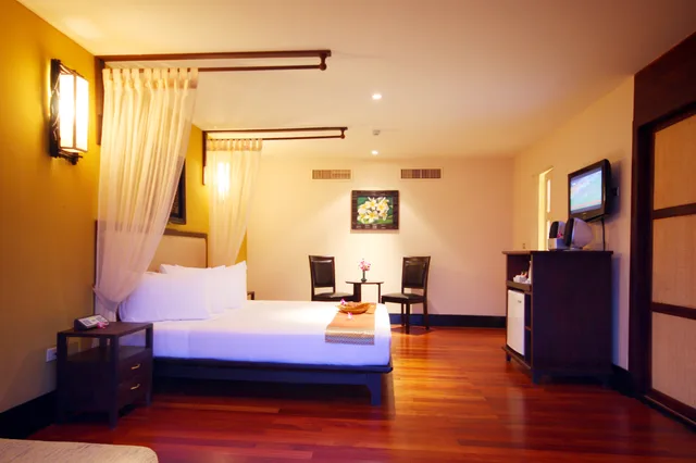 غرفة سوبيريور بسرير مزدوج أو سريرين منفصلين بإطلالة على البحر، ANDAMAN WHITE BEACH RESORT 1/2