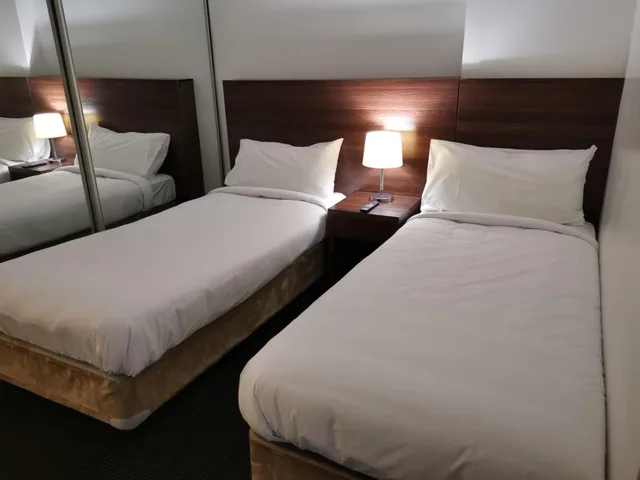 شقة استوديو تنفيذية بسريرين منفصلين بشرفة، Apx World Square Apartments 2/7
