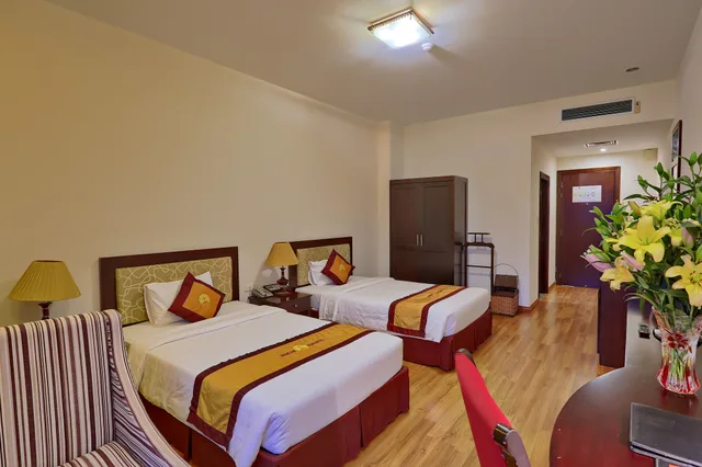غرفة سوبيريور بسريرين منفصلين، Hoang Son Peace Hotel 3/9