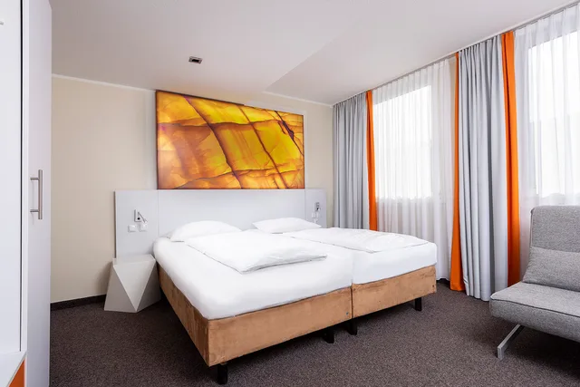 غرفة سوبيريور بسرير مزدوج أو سريرين منفصلين، Wyndham Garden Dusseldorf City Centre Konigsallee 1/3