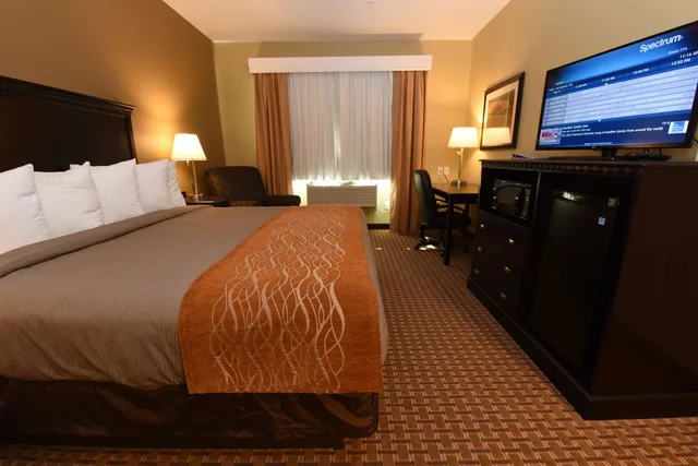 غرفة بسرير كينج بحوض استحمام لذوي الإعاقة، Best Western Plus Vintage Valley Inn 4/6
