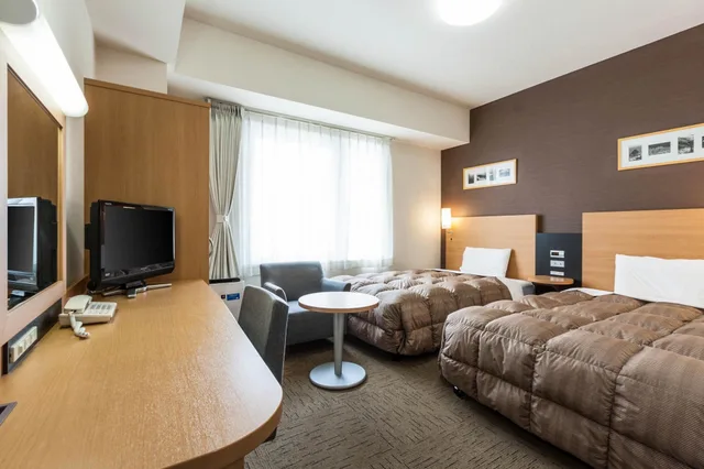 Economy, Twin Beds, Comfort Hotel Naha Prefectural Office 4/6