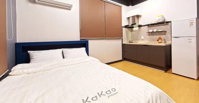 غرفة بسرير مزدوج، Daecheon Kakao Pension 1/6