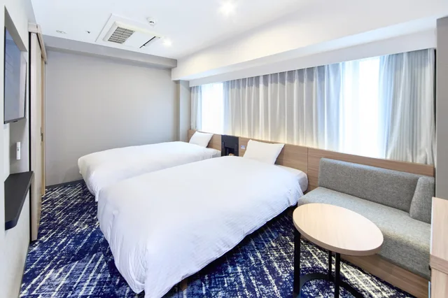غرفة بسريرين منفصلين، R B Hotel Sendai Hirose Dori Ekimae 1/1
